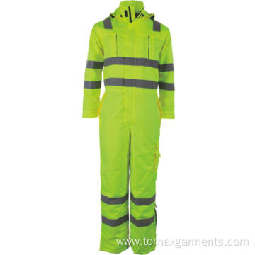 Hi Vis Bib Work Coveralls Overalls for Men